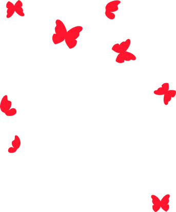 Flora 34 (color secundario, mariposas)