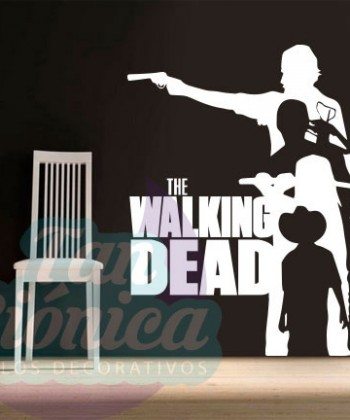 The Walking Dead, series de televisión, zombies. Vinilos Adhesivos Decorativos baratos y económicos, decoración. Stickers empavonados.