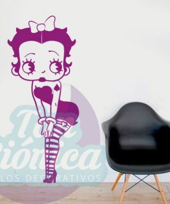 Betty Boop, Talkartoon, Vinilos Adhesivos Decorativos, vinilos para las paredes baratos y económicos. Caricaturas, personajes.