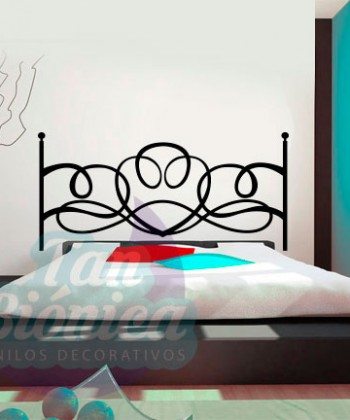 Respaldos para cama, Vinilos Adhesivos Decorativos, Stickers, vintage, Decoración Chile.