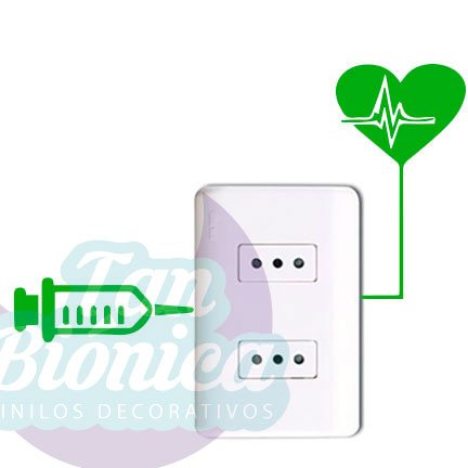 Interruptores 27 Adhesivos vinilos sticker para interruptores o enchufes, decoración para tu hogar, ideas baratas y económicas. Inyección