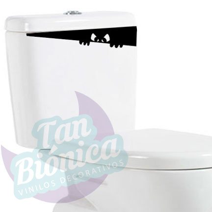 WC 2 WC Vinilo Adhesivo Decorativo para WC, baño, sticker para el estanque del baño, fotomurales y empavonados económicos y baratos, Chile.