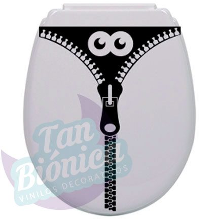 WC28 WC Vinilo Adhesivo Decorativo para WC, baño, sticker para el estanque del baño, fotomurales y empavonados económicos y baratos, Chile. Inodoros, tapa del baño.