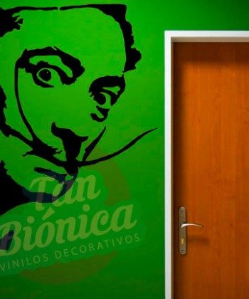 Leyendas de música, cantantes, Vinilos Adhesivos Decorativos, fotomurales, empavonados oficinas, Chile, gratuito, barato y económico. Salvador Dalí.