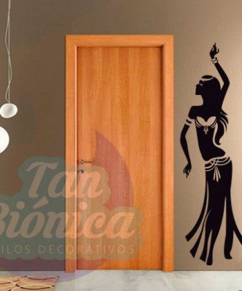 Vinilos Adhesivos decorativos, stickers, empavonados y fotomurales. Baratos y económicos, Pegatinas para las paredes. Bailarina